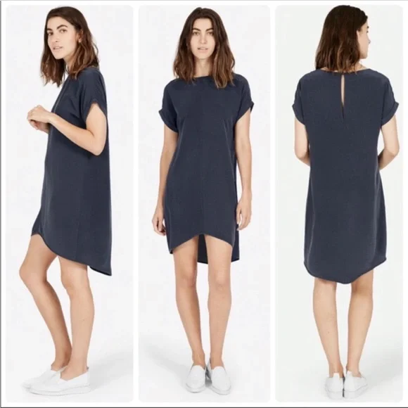 chinese dress ladies The Linen V-Neck Midi Dress